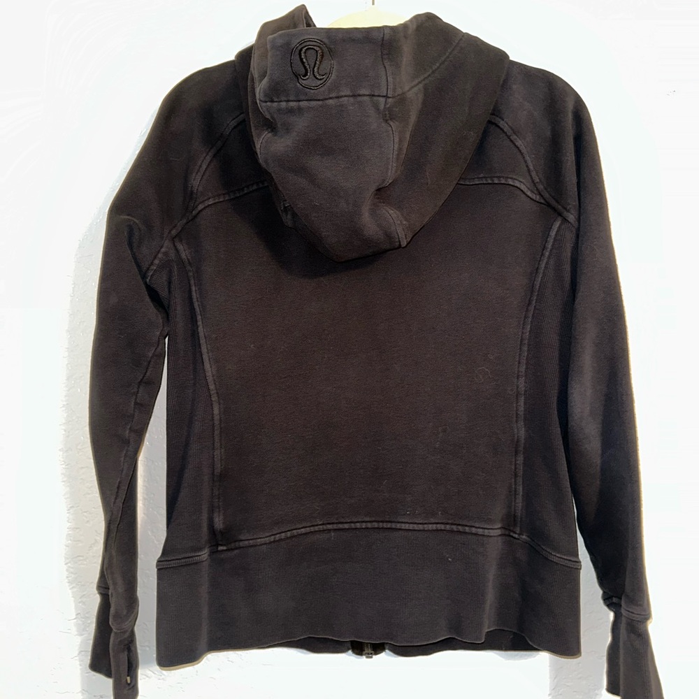 Lululemon Athletica Black Scuba Zip-Up Jacket - Picture 5 of 9